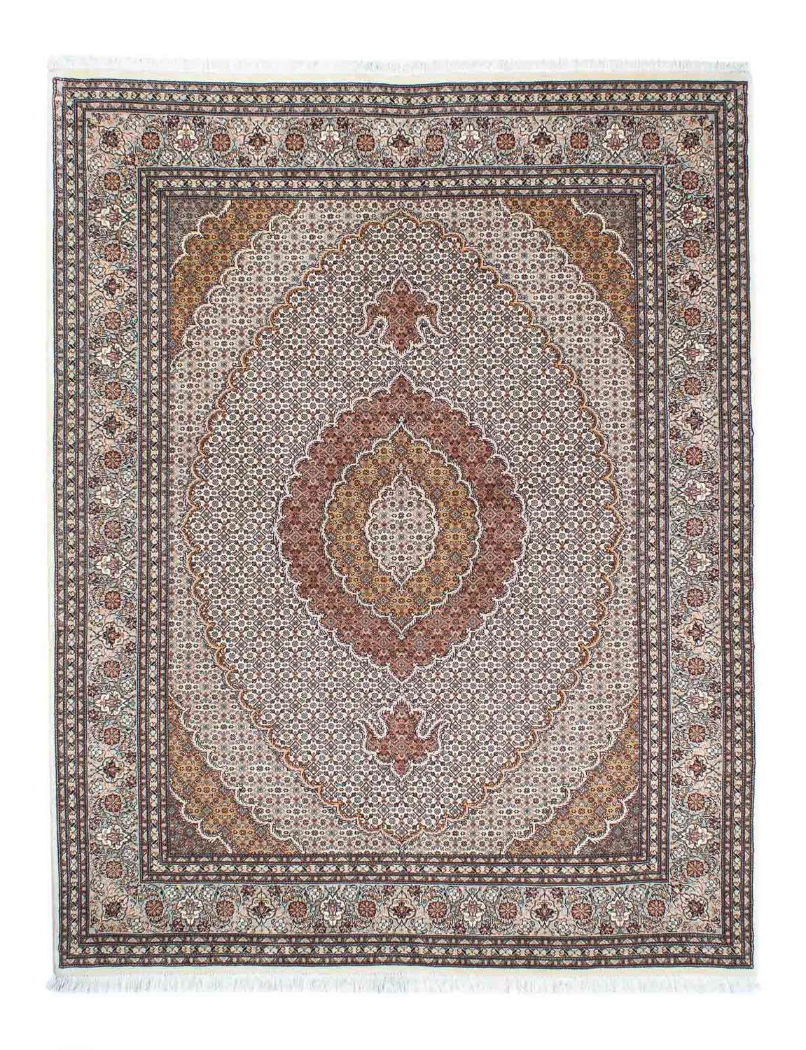 Dywan perski - Tabriz - 202 x 151 cm - beżowy