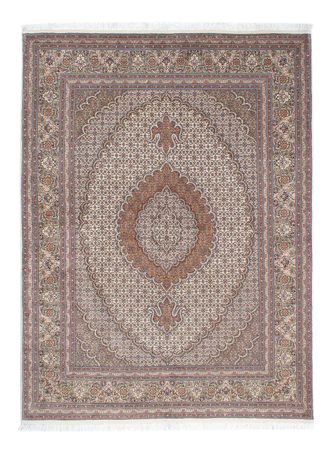 Tapis persan - Tabriz - 203 x 146 cm - marron clair