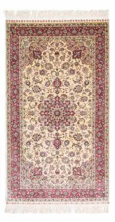 Tappeto orientale - Hereke - 122 x 69 cm - rosso scuro