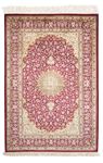 Tappeto orientale - Hereke - 122 x 76 cm - rosso scuro