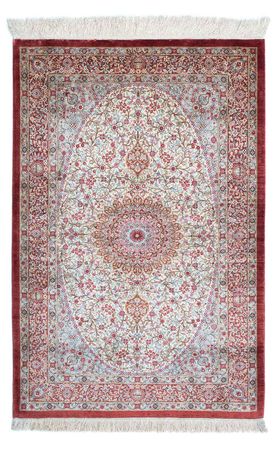 Persisk matta - Ghom - 122 x 79 cm - beige