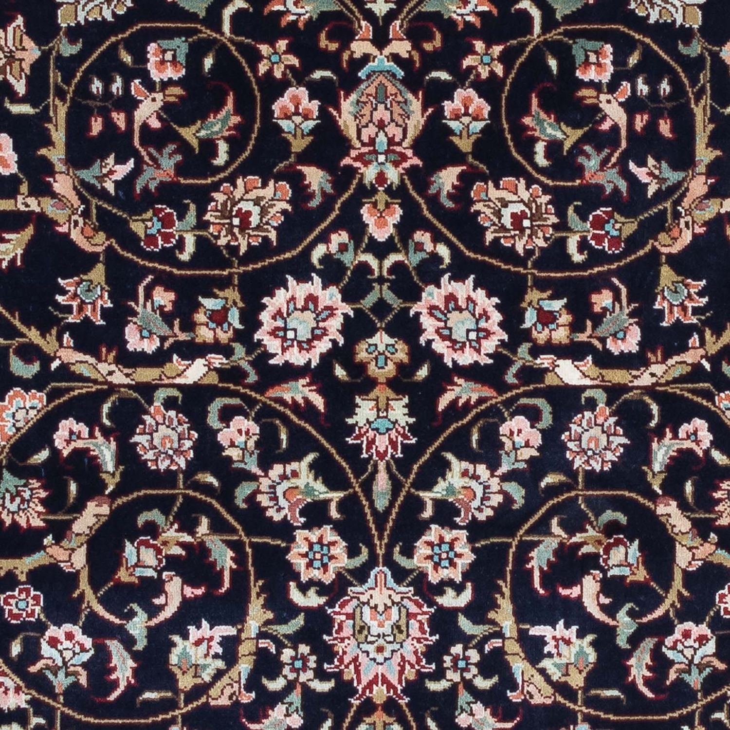 Alfombra oriental - Hereke - 122 x 76 cm - rojo oscuro