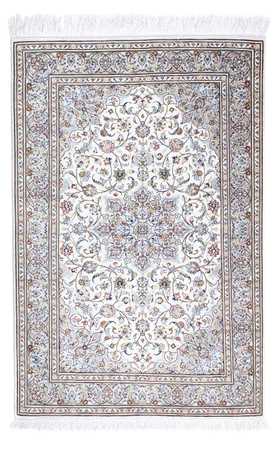 Persisk matta - Ghom - 121 x 80 cm - beige