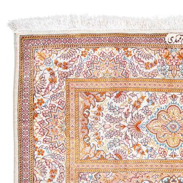 Persisk teppe - Ghom - 122 x 78 cm - beige