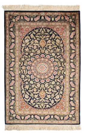 Perser Rug - Ghom - 120 x 79 cm - dark blue