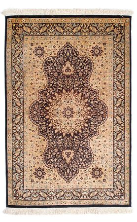 Perser Rug - Ghom - 118 x 78 cm - light brown