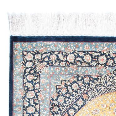 Perser Rug - Ghom - 118 x 78 cm - light blue