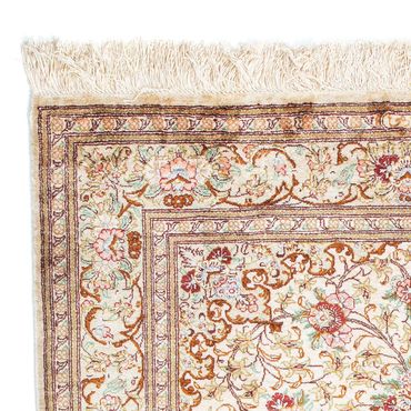 Tapis persan - Ghom - 117 x 81 cm - beige