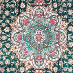 Perser Rug - Ghom - 163 x 100 cm - green