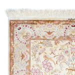 Perzisch tapijt - Ghom - 155 x 95 cm - beige