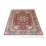 Persisk teppe - Ghom - 148 x 99 cm - mørk rød