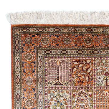 Tapis persan - Ghom - 150 x 97 cm - multicolore