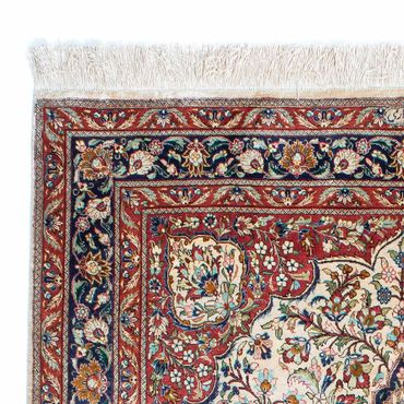 Alfombra persa - Ghom - 155 x 104 cm - beige