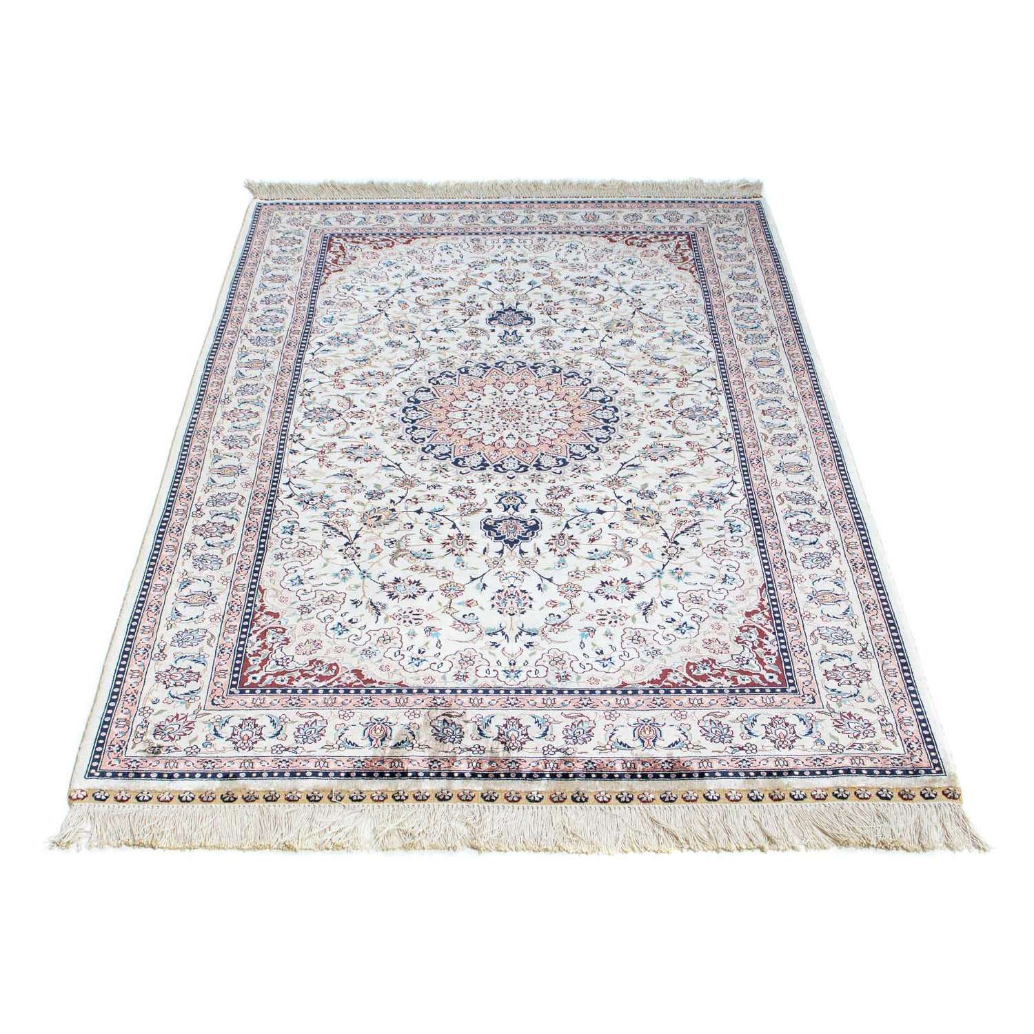 Orientalsk tæppe - Hereke - 152 x 91 cm - mørkerød
