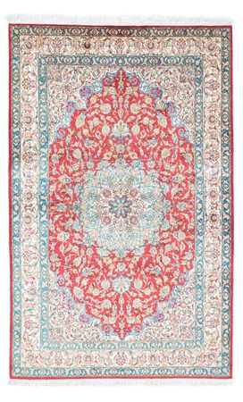 Perser Rug - Ghom - 156 x 98 cm - red