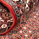 Alfombra persa - Bidjar cuadrado  - 203 x 197 cm - rojo oscuro