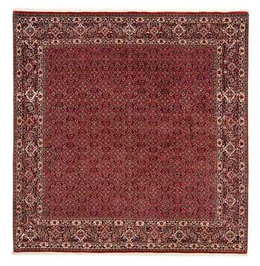 Perser Rug - Bidjar square  - 205 x 205 cm - dark red