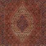 Perský koberec - Bijar - 222 x 203 cm - hnědá