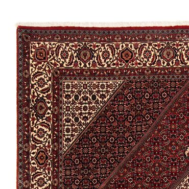 Tapis persan - Bidjar - 263 x 203 cm - rouge foncé