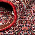 Persisk tæppe - Bijar - 252 x 200 cm - mørkerød
