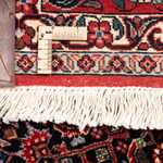 Persisk tæppe - Bijar - 252 x 200 cm - mørkerød