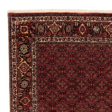 Tapis persan - Bidjar - 246 x 200 cm - rouge foncé