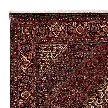 Tapis persan - Bidjar - 249 x 200 cm - rouge foncé