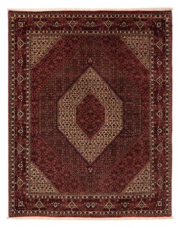 Perzisch tapijt - Bijar - 255 x 205 cm - donkerrood