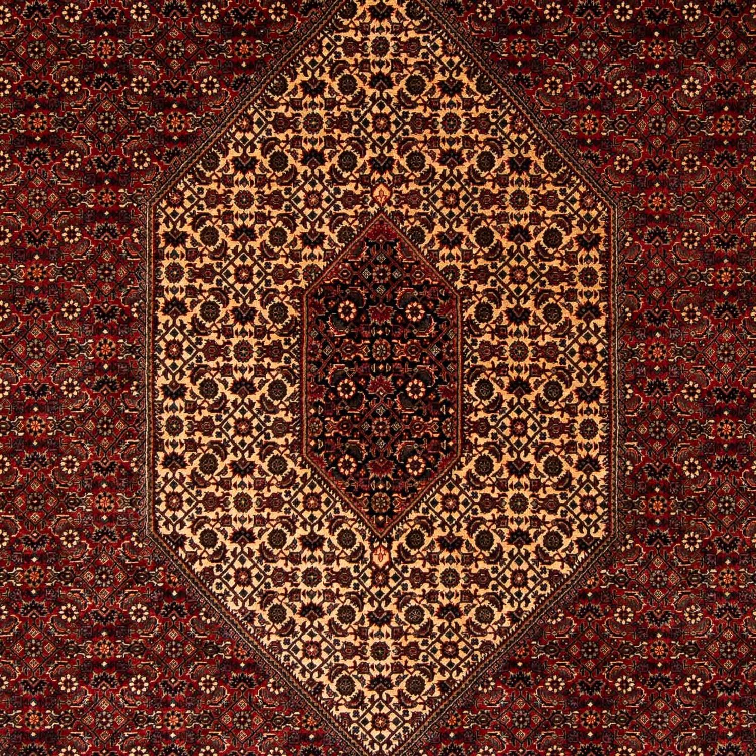 Perzisch tapijt - Bijar - 255 x 205 cm - donkerrood