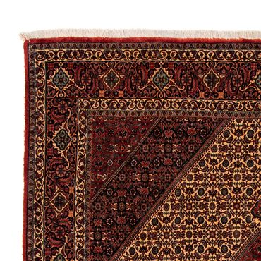 Tapis persan - Bidjar - 250 x 200 cm - rouge foncé