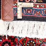 Persisk tæppe - Bijar - 230 x 168 cm - lysrød
