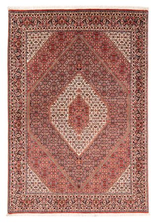 Perzisch tapijt - Bijar - 245 x 174 cm - licht rood