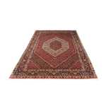 Perský koberec - Bijar - 244 x 153 cm - tmavě červená