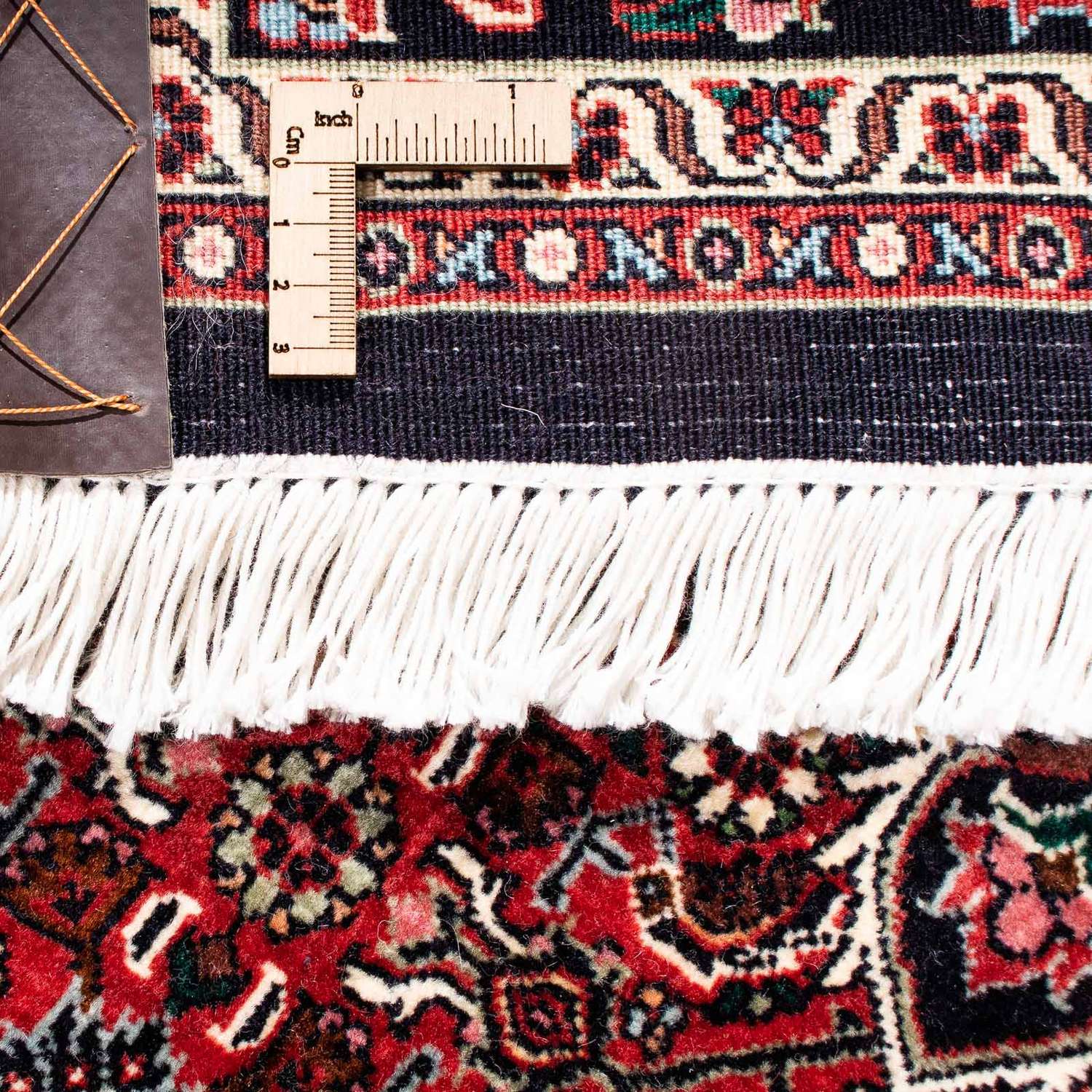Perský koberec - Bijar - 240 x 166 cm - tmavě červená