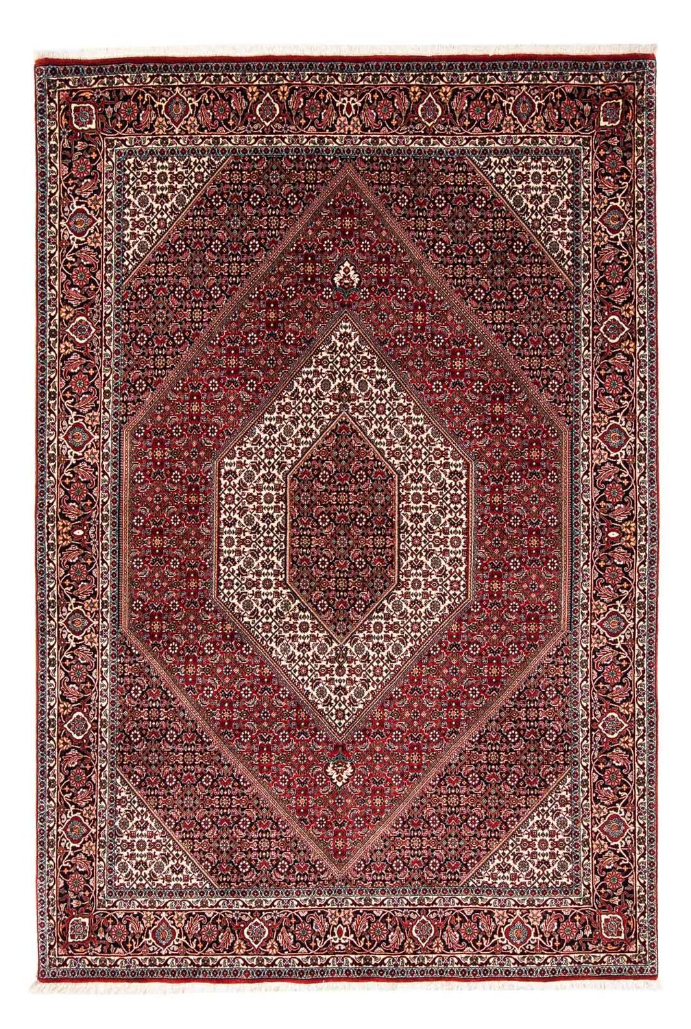 Perzisch tapijt - Bijar - 243 x 167 cm - rood