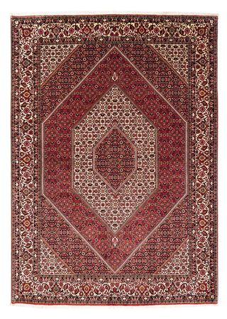 Alfombra persa - Bidjar - 242 x 170 cm - rojo