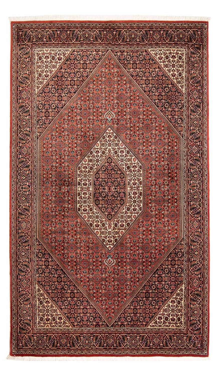 Alfombra persa - Bidjar - 252 x 150 cm - rojo
