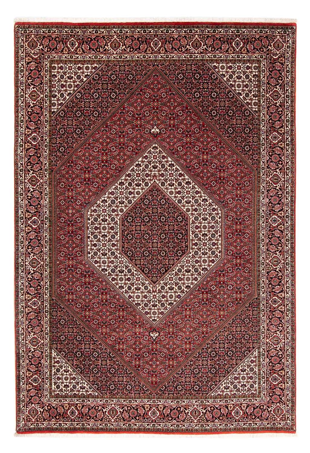 Tappeto Persero - Bidjar - 249 x 174 cm - rosso scuro