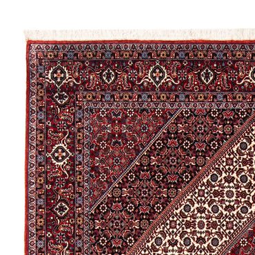 Tapis persan - Bidjar - 241 x 170 cm - rouge foncé