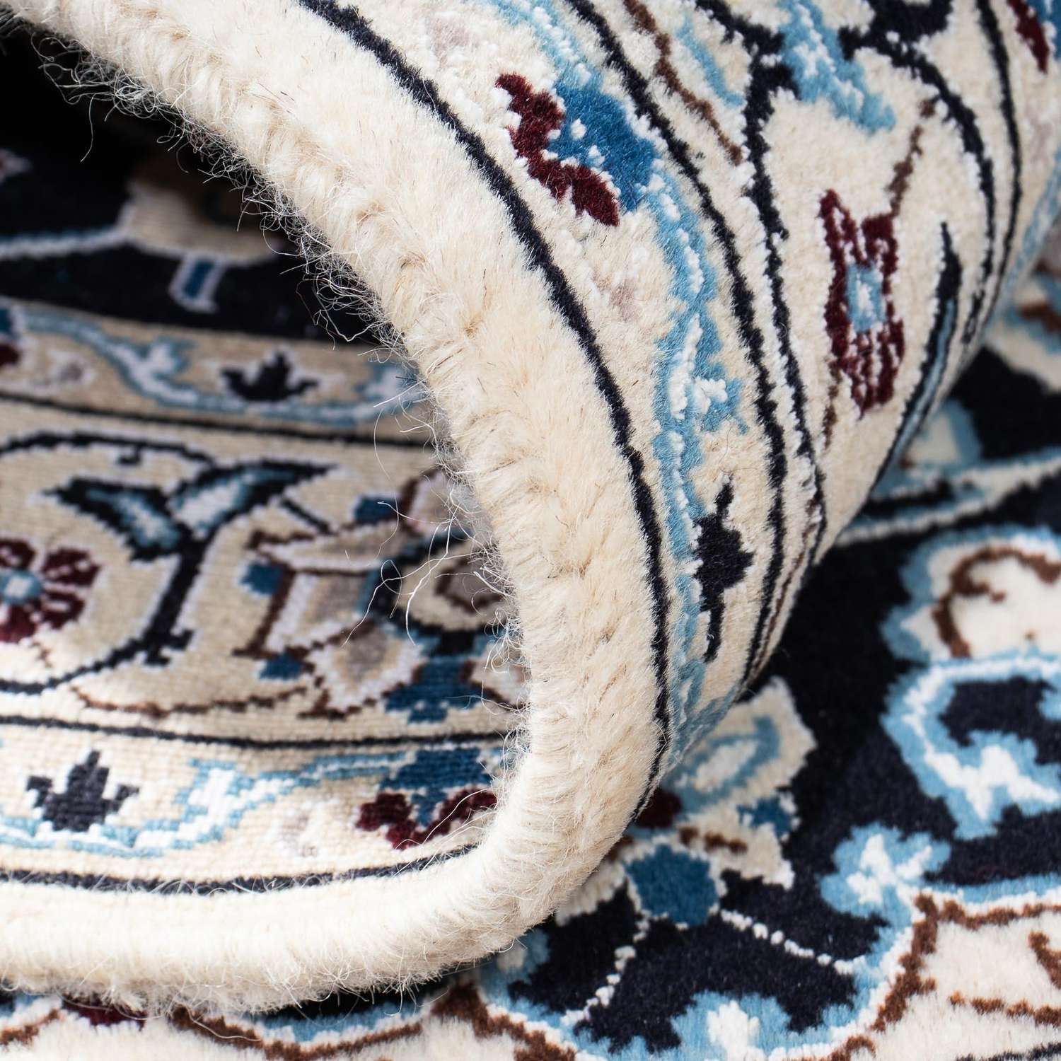 Perský koberec - Nain - Royal - 175 x 108 cm - tmavě modrá