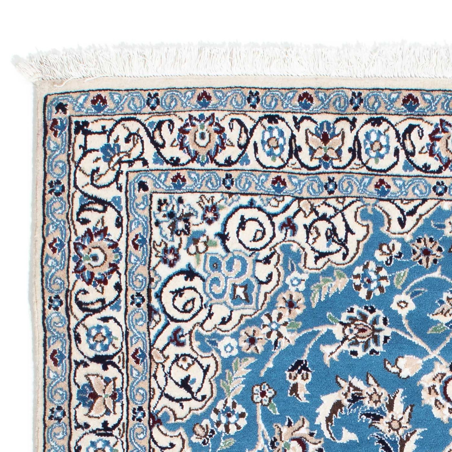 Tapis persan - Nain - Royal - 172 x 112 cm - bleu