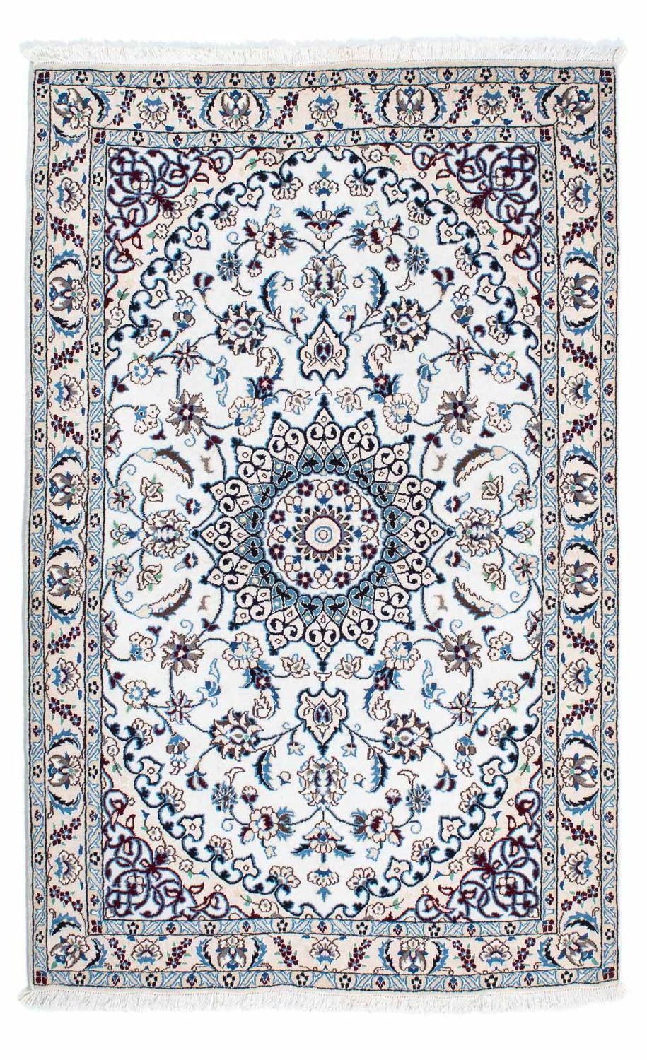 Tapis persan - Nain - Royal - 175 x 112 cm - beige