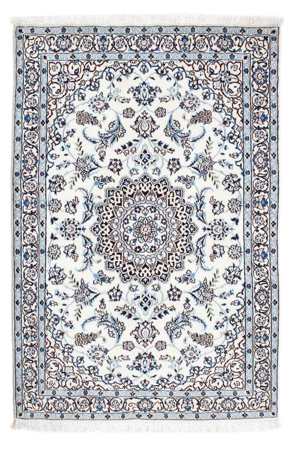 Perzisch tapijt - Nain - Koninklijk - 176 x 115 cm - beige