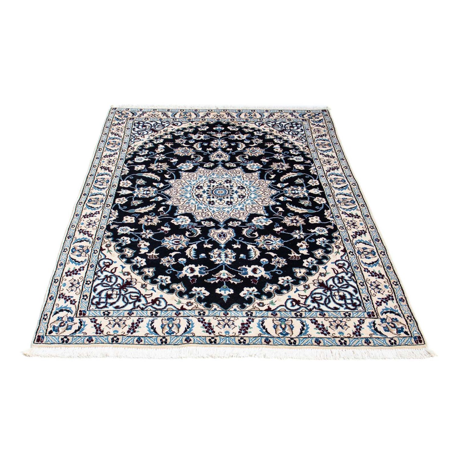 Tapis persan - Nain - Royal - 172 x 113 cm - beige