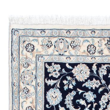 Tapete Persa - Nain - Royal - 150 x 98 cm - azul escuro