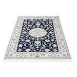 Perzisch tapijt - Nain - Koninklijk - 150 x 98 cm - donkerblauw