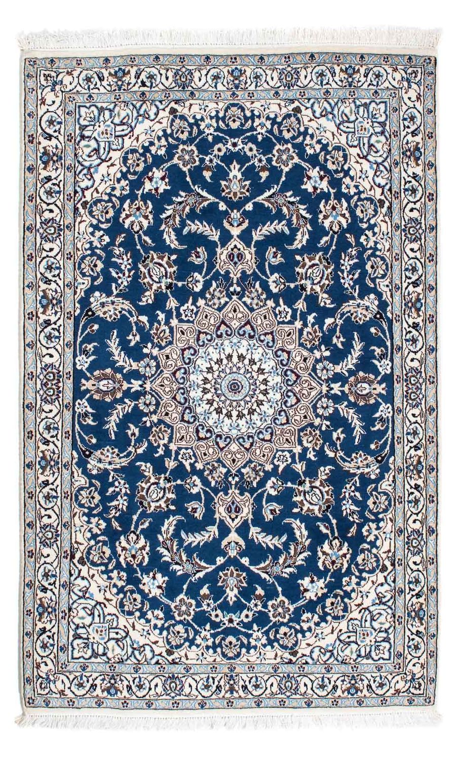 Alfombra Persa - Nain - Real - 176 x 113 cm - azul