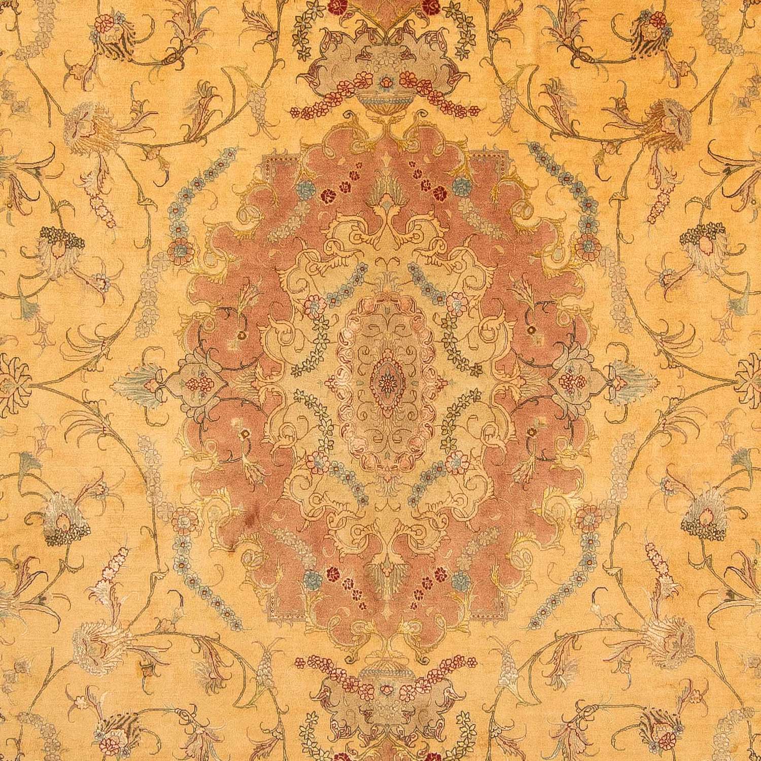 Perser Rug - Tabriz - Royal - 398 x 306 cm - gold