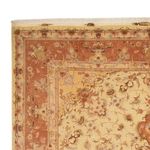 Tapete Persa - Tabriz - Royal - 400 x 303 cm - castanho claro