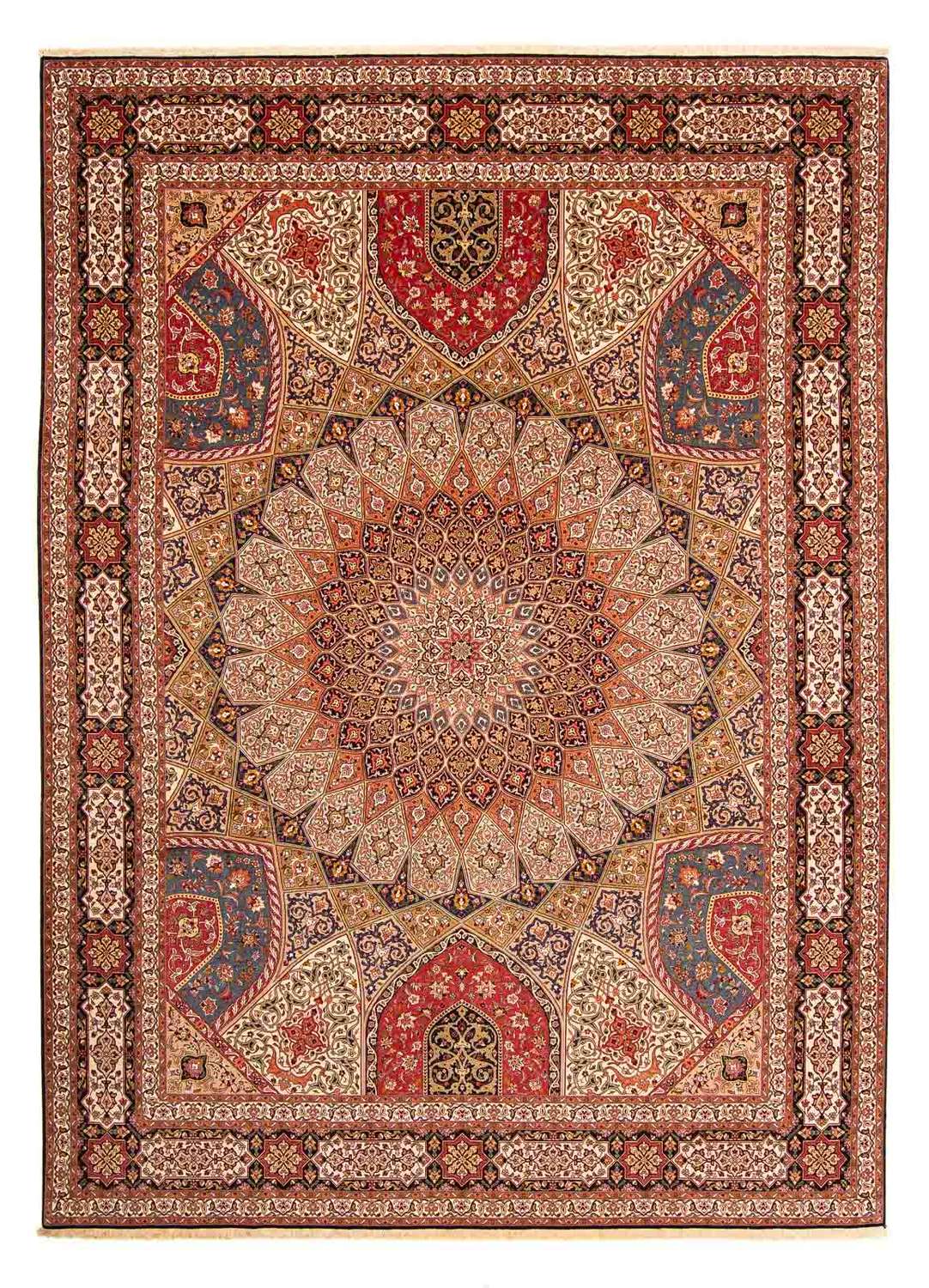 Tappeto Persero - Tabriz - Reale - 408 x 300 cm - multicolore